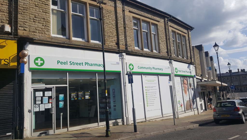 Peel Street Pharmacy storefront
